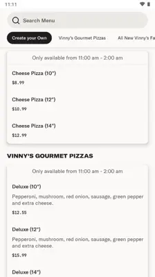 Slice Order delicious pizza from local pizzerias! android App screenshot 2