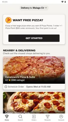 Slice Order delicious pizza from local pizzerias! android App screenshot 3