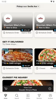 Slice Order delicious pizza from local pizzerias! android App screenshot 6